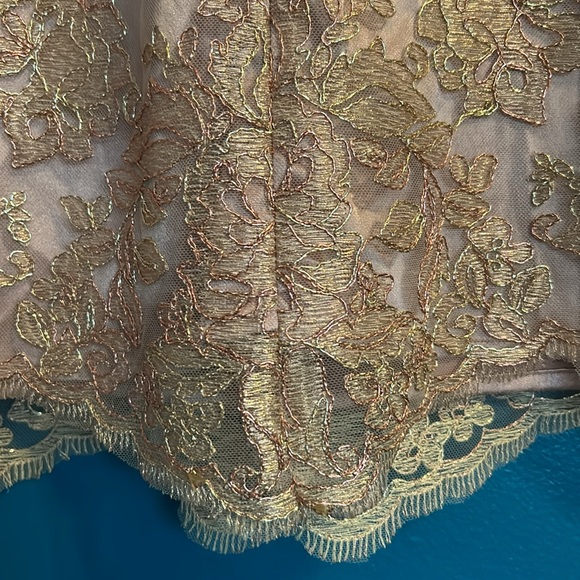 Boston Proper Rose Gold Dress - Picture 16 of 16